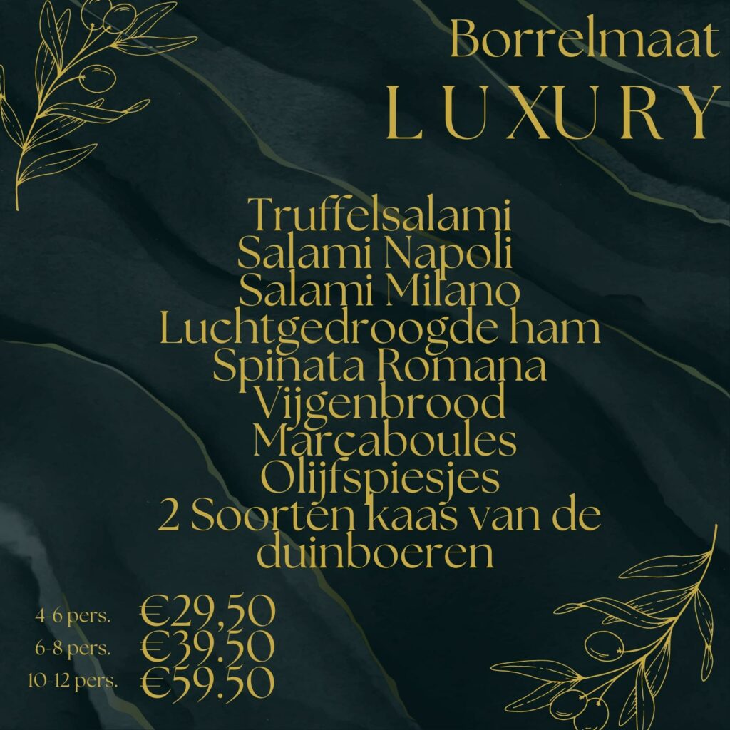 Borrelplank Luxury